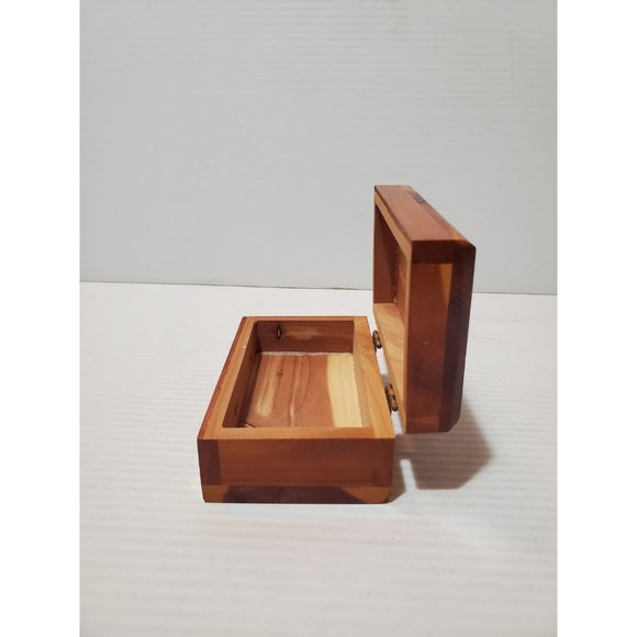 Wooden Keepsake Box, Wooden Chest, Wooden Box, Small Treasure Chest, Woo… - Picture 7 of 10